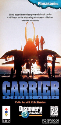 Carrier: Fortress at Sea 3DO US box art